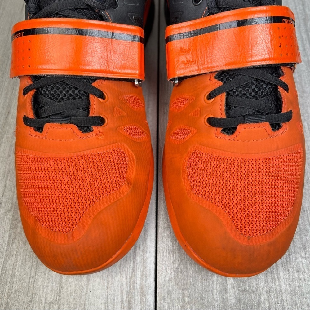 Reebok CrossFit Lifter 2.0 Weight Training Sneaker Orange Athletic Mens Size 10 - Picture 7 of 11